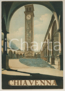 Materiale pubblicitario d’epoca 1939 CHIAVENNA Guida turistica ILLUSTRATA  MINCULPOP 16 pp. 1