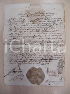 Documento originale, autentico 1700 SALUZZO Francesco Matteo VACCA DI SAN MICHELE vs conte Alessandro SALUZZO 1