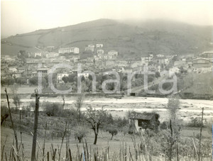 Fotografia d epoca originale 1966 VARZI PV Pianura alluvionata dal torrente STAFFORA Fotografia 1