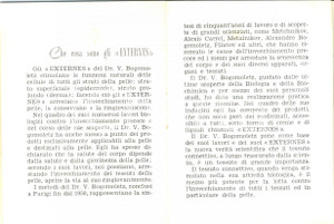 Materiale pubblicitario d’epoca 1960 ca ROMA Victor BOGOMOLETZ Externes per ringiovanire la pelle Pubblicitario 1