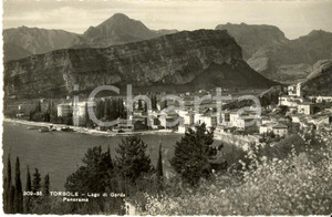 Cartolina originale da collezione 1940 ca TORBOLE TN LAGO DI GARDA Veduta panoramica dell abitato Cartolina FP 1