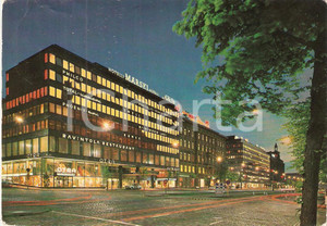 Cartolina originale da collezione 1969 HELSINKI (FINLANDIA) Panorama con Hotel MARSKI *Cartolina FG VG 1
