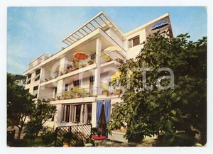Cartolina originale da collezione 1965 GENOVA NERVI Hotel VIDA Cartolina postale VINTAGE FG VG 1