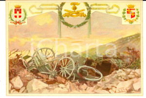 Cartolina originale da collezione 1935 ca 25° Reggimento Artiglieria dell ASSIETTA Cartolina ill. LA MONACA FG NV 1