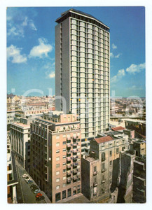 Cartolina originale da collezione 1970 ca NAPOLI Grattacielo Società Cattolica Assicurazione Cartolina FG NV 1