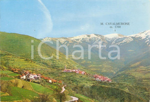 Cartolina originale da collezione 1965 ca CABELLA LIGURE AL Capanne di Cosola e Monte Cavalmurone Cartolina FG 1