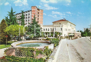 Cartolina originale da collezione 1966 ABANO TERME PD Panorama con Antiche Terme ARISTON MOLINO Cartolina FG VG 1