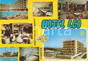 Cartolina originale da collezione 1984 MALLORCA  CA N PASTILLA Vedutine Hotel LEO Cartolina FG VG 1