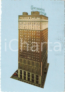 Cartolina originale da collezione 1977 KANSAS CITY, MISSOURI USA Hotel CONTINENTAL Cartolina FG VG 1