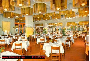 Cartolina originale da collezione 1970 circa VICO EQUENSE NA Ristorante da Gigino PIZZA A METRO FG NV 1