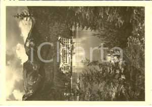Cartolina originale da collezione 1949 BRAIES BZ Veduta del LAGO DI BRAIES con hotel Cartolina FG VG 1