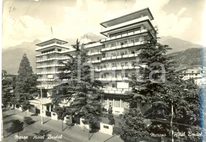 Cartolina originale da collezione 1960 MERANO BZ Veduta dell HOTEL BRISTOL Cartolina postale FG VG 1