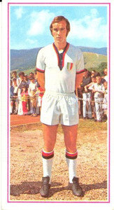 Oggetto da collezione cartaceo PANINI CALCIATORI 1970 - 1971 Figurina Roberto DE PETRI Serie A CAGLIARI Valida 1