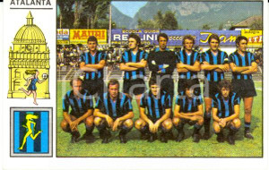 Oggetto da collezione cartaceo PANINI - CALCIATORI stagione 1971 - 1972 Figurina ATALANTA Formazione *Serie A 1