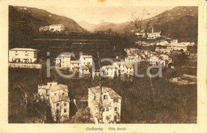Cartolina originale da collezione 1930 ca MOCONESI (GE) Veduta di Villa BASSI a GATTORNA *Cartolina postale FP NV 1