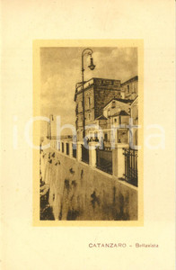 Cartolina originale da collezione 1935 ca CATANZARO Veduta della frazione BELLAVISTA *Cartolina postale FP NV 1