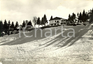 Cartolina originale da collezione 1963 CLUSONE (BG) Veduta del Rifugio SAN LUCIO *Cartolina postale FG VG 1
