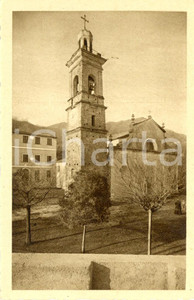 Cartolina originale da collezione 1930 ca LUMARZO (GE) Santuario di Nostra Signora del BOSCO a PANNESI *FP NV 1