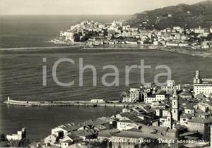 Cartolina originale da collezione 1955 IMPERIA - Riviera dei FIORI Veduta panoramica della cittÃ  *Cartolina FG VG 1