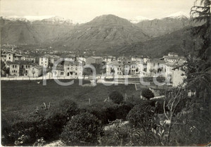 Cartolina originale da collezione 1956 QUERO VAS BL Veduta panoramica del paese Cartolina postale FG VG 1