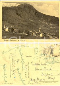 Cartolina originale da collezione 1941 PASTURO (LC) Veduta panoramica *Cartolina Mario BIANCHI JANETTI FG 1