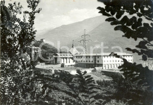 Cartolina originale da collezione 1971 SONDRIO Convento Frati Minori CAPPUCCINI ingegnere ENRICO TIRINZONI FG VG 1