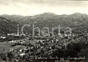 Cartolina originale da collezione 1950 ca ANDORNO MICCA BI Panorama generale paese e vallata Cartolina FG VG 1