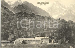 Cartolina originale da collezione 1915 ca SANT'ANNA DI VALDIERI (CN) Regia Palazzina in Val GESSO *Cartolina FP NV 1