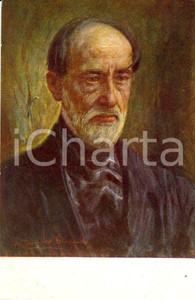 Cartolina originale da collezione 1910 ca ARTE Angelo DALL'OCA BIANCA - Giuseppe Mazzini *Cartolina FP NV 1