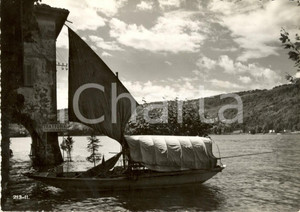 Cartolina originale da collezione 1942 INTRA VB ? Trattoria IMBARCADERO sul Lago MAGGIORE Cartolina FG VG 1