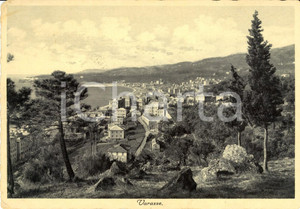 Cartolina originale da collezione 1939 VARAZZE (SV) Veduta panoramica della cittÃ  *Cartolina FG VG 1