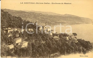 Cartolina originale da collezione 1915 ca VENTIMIGLIA MORTOLA IM Dintorni di MENTONE Cartolina FP NV 1