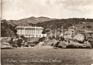 Cartolina originale da collezione 1955 ca CELLE LIGURE SV Colonia Marina COTTOLENGO Cartolina FG VG 1
