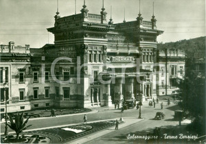 Cartolina originale da collezione 1951 SALSOMAGGIORE TERME (PR) Le Terme BERZIERI *Cartolina FG VG 1