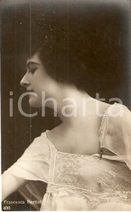 Cartolina originale da collezione 1925 ca CINEMA Ritratto Francesca BERTINI AttriceCartolina FP NV 1