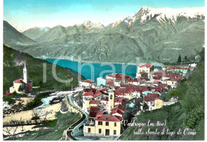Cartolina originale da collezione 1965 ca VENDROGNO Veduta panoramica paese Lago di COMO *Cartolina FG VG 1