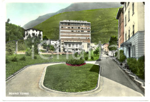 Cartolina originale da collezione 1958 DARFO BOARIO TERME BS Hotel EXCELSIOR PALACE Cartolina FG VG VINTAGE 1