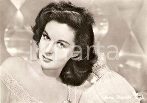 Cartolina originale da collezione 1950 circa SUSAN HAYWARD Fotografia seriale UNIVERSAL FG NV 1