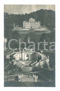 Cartolina originale da collezione FRASCATI anni '30, vista animata Piazzale Stazione 1