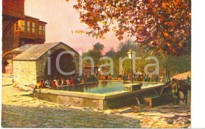 Cartolina originale da collezione 1925 ca BULGARIA  Donne alla fontana  Opera Italiana PRO ORIENTE Cartolina FP NV 1
