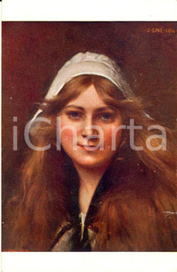 Cartolina originale da collezione 1918 Jules-Cyrille CAVE' - Berrichonne - Salon de Paris *Cartolina postale FP NV 1