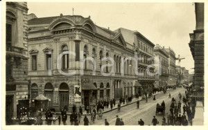 Cartolina originale da collezione 1933 PALERMO Veduta di via ROMA con cinema Biondo Cartolina FP VG 1