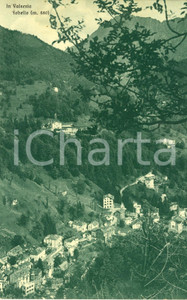 Cartolina originale da collezione 1956 FOBELLO (VC) VALSESIA Veduta panoramica dell'abitato *Cartolina FP VG 1