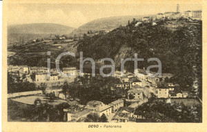 Cartolina originale da collezione 1930 ca DEGO (SV) Panorama del paese dall'alto *Cartolina postale FP NV 1