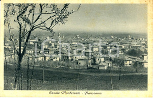 Cartolina originale da collezione 1930 ca CASALE MONFERRATO (AL) Veduta panoramica dell'abitato *Cartolina FP NV 1