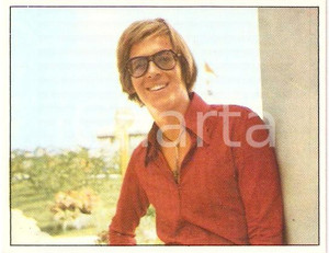 Oggetto da collezione cartaceo PANINI  CANTANTI 1972 Figurina Claudio BAGLIONI n. 158 Grandi raccolte gioventù 1