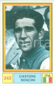 Oggetto da collezione cartaceo PANINI  SPRINT 1971 Figurina Gastone NENCINI n. 242 Ciclismo ITALIA 1
