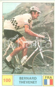 Oggetto da collezione cartaceo PANINI - SPRINT 1971 Figurina Bernard THEVENET n. 100 Ciclismo Sponsor PEUGEOT 1