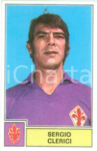 Oggetto da collezione cartaceo PANINI - CALCIATORI 1971 - 1972 Figurina Sergio CLERICI Serie A FIORENTINA 1
