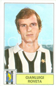 Oggetto da collezione cartaceo PANINI  CALCIATORI 1971  1972 Figurina Gianluigi ROVETA Serie A JUVENTUS 1